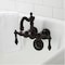 Kingston Brass CA1001T5 3-3/8" Tub Wall Mount Clawfoot Tub Faucet, Oil Rubbed Bronze CA1001T5 - alternate 4